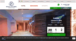 Desktop Screenshot of hotelcolumbia.it